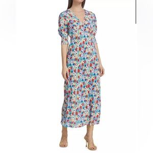 RIXO London - Midi Dress - Size M